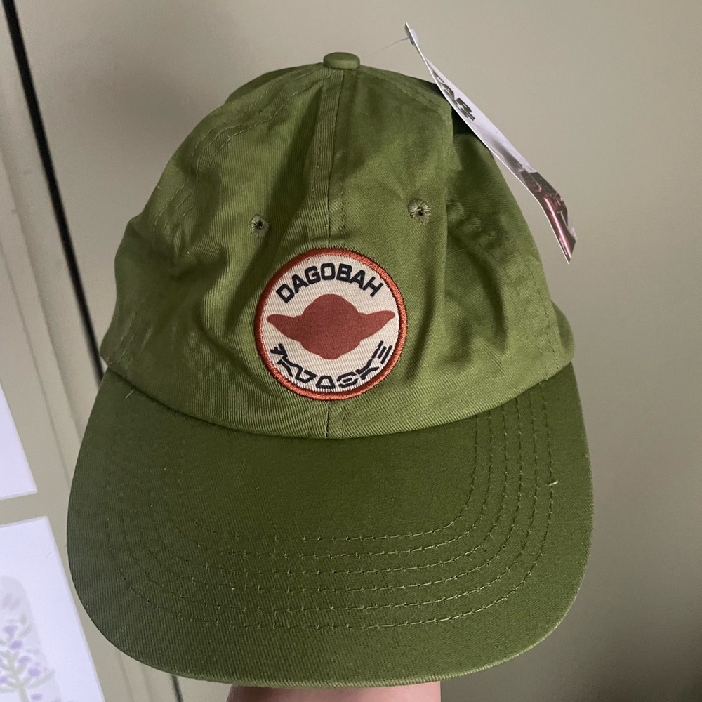 CultureFly Star Wars Yoda Dagobah adjustable green baseball cap